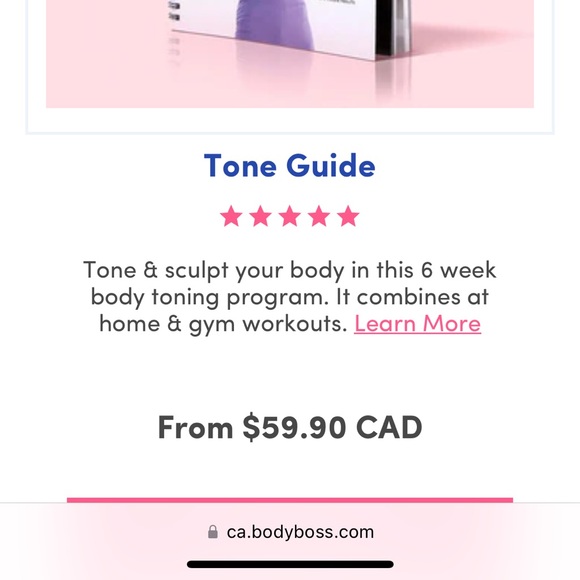 6 week Body Toning Weights Program - Picture 7 of 7